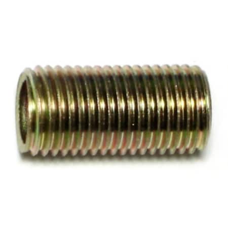 Midwest Fastener 1/4IP x 1" Zinc Plated Steel Nipples 10PK 64761